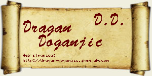 Dragan Doganjić vizit kartica